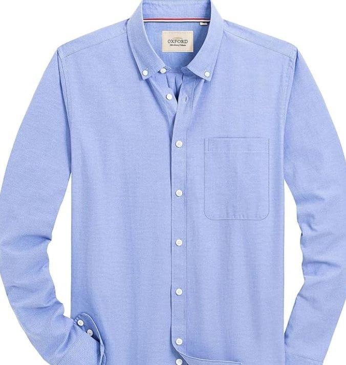 Men's button down dress shirt