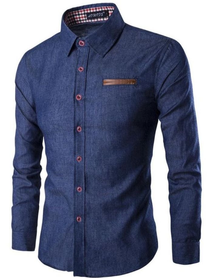 A man's button-down shirt