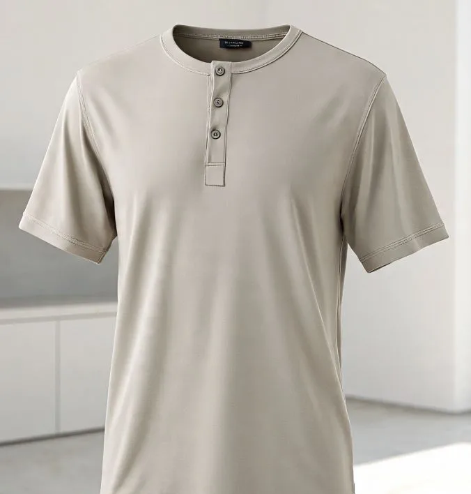 Men's Henley T-shirt