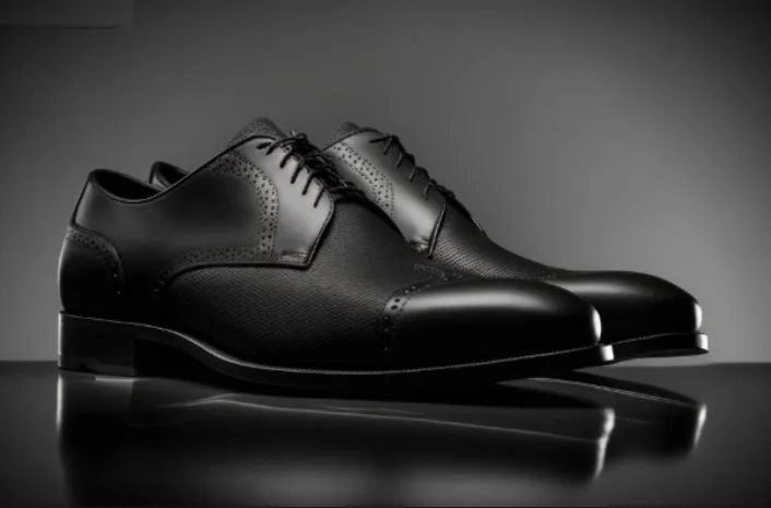 One of the types of men's oxford shoes