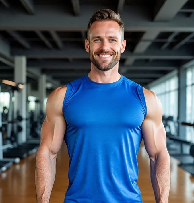 Men's sleeveless T-shirt 