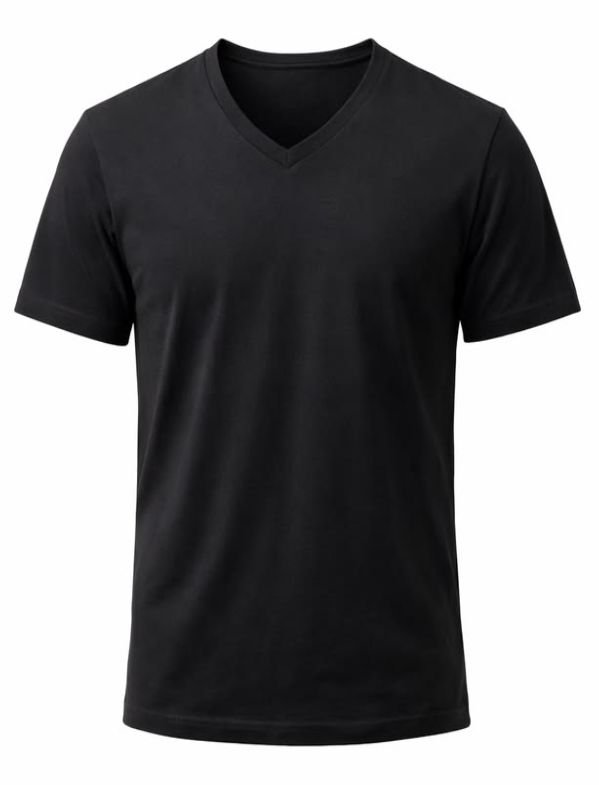 A black men's T-shirt