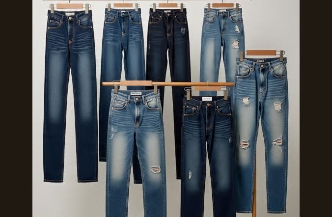 Different Types of Men's Denim Jeans