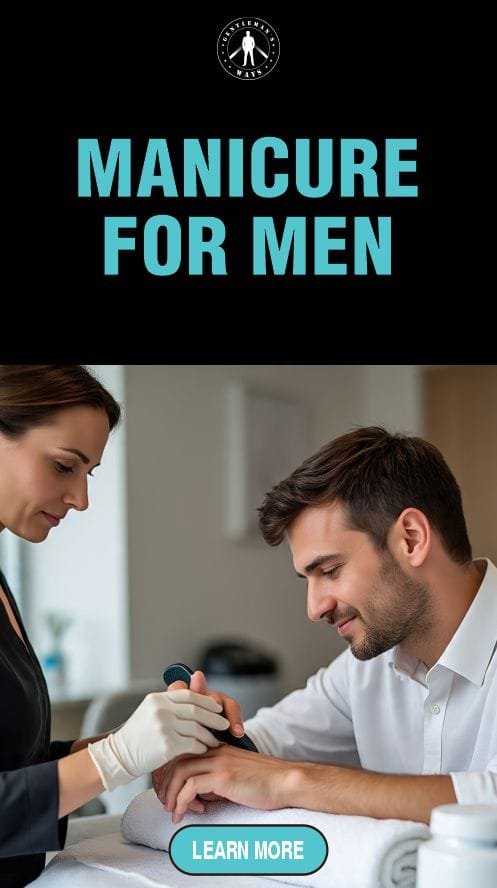 Manicure for a man