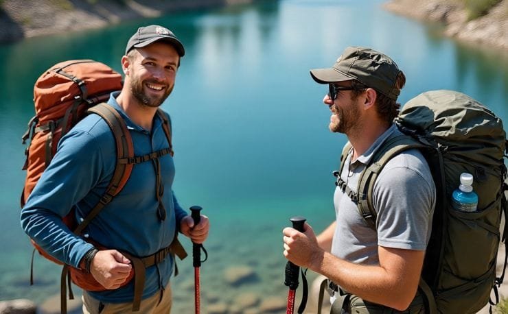 A man getting the gift of adventure