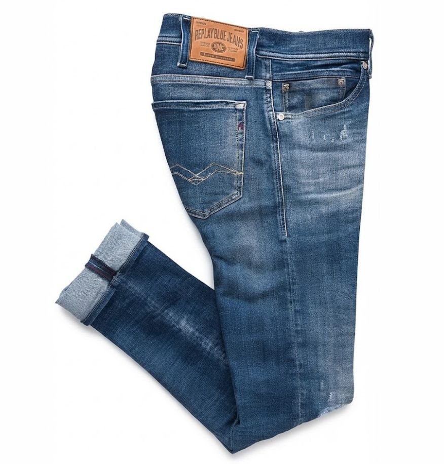 A typical men's jeans wear