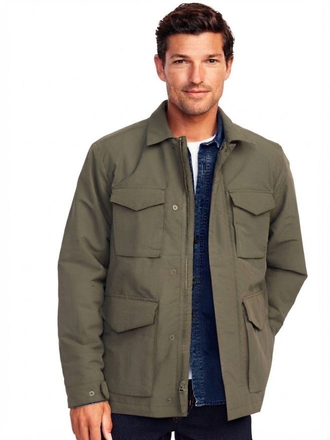 Utility jacket - a type of men's casual jacket