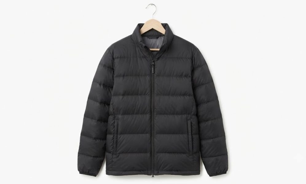 Men's puffer jacket - a type of men's casual jacket