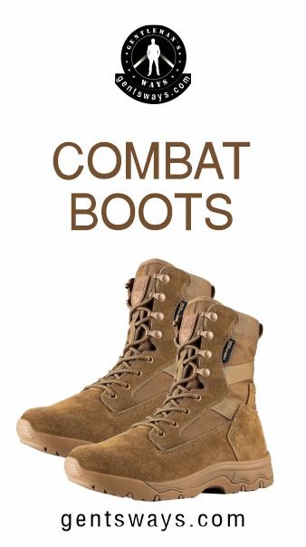 Men's combat boots
