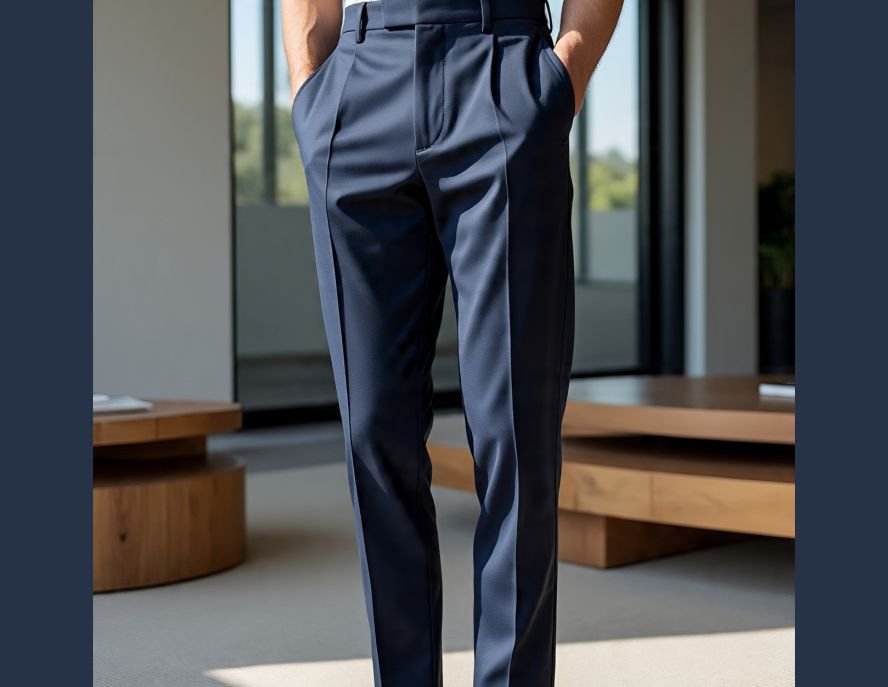 A man wearing a pair of trousers