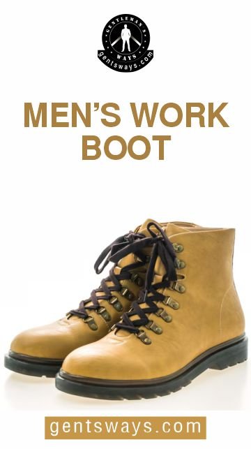 Men's work boots