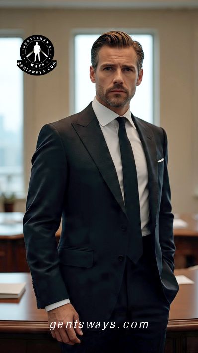 A man in a comfortable suit