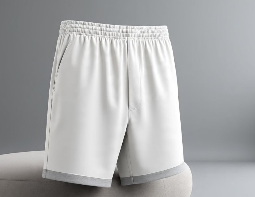 Men's shorts as a type of trouser
