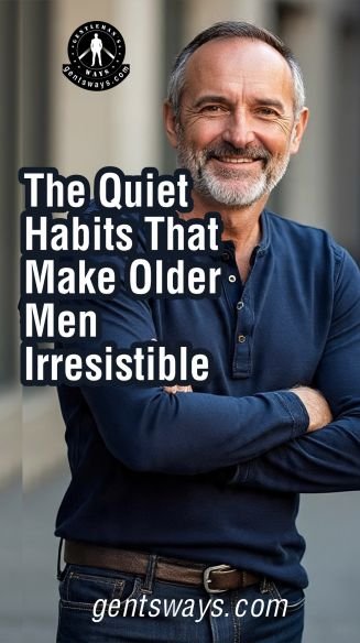 Quiet habits that makes older men attractive 