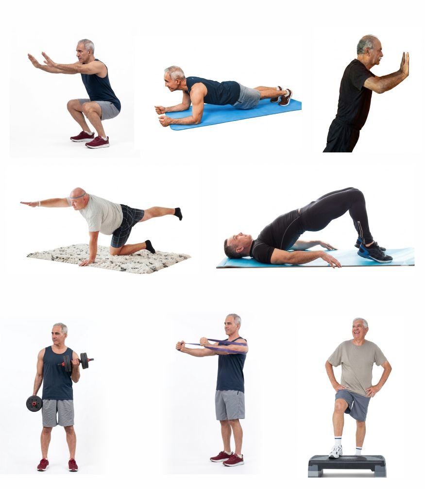 Full-Body Workouts for Men in Their 60s