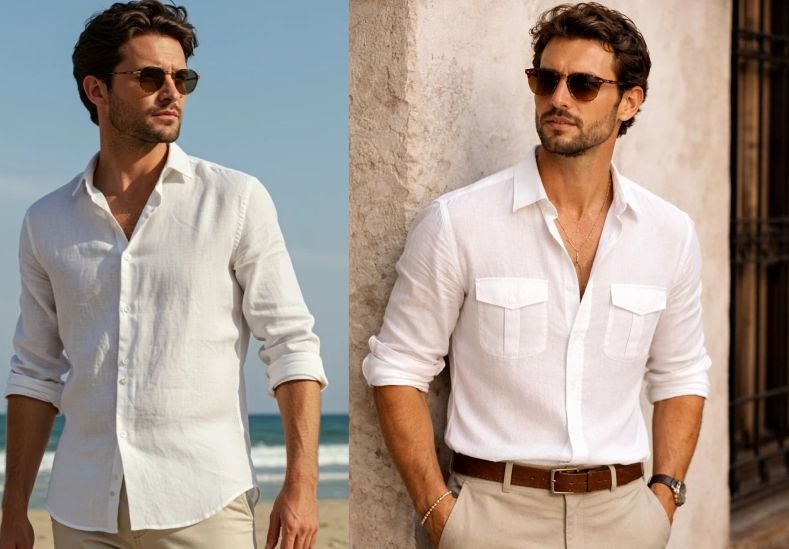 Linen shirts