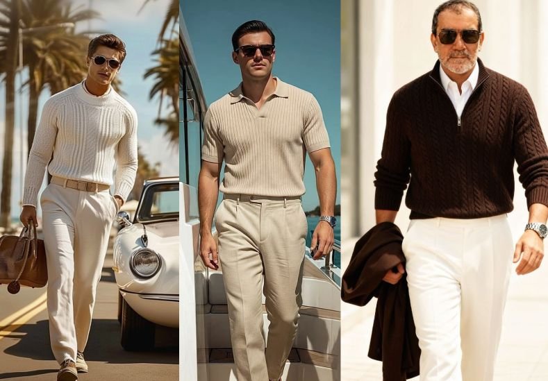 Quiet luxury style for men