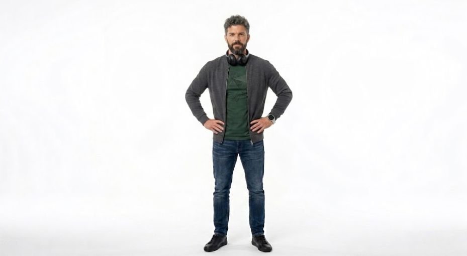 A man in his 30s
