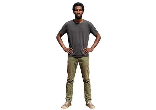 An ectomorph man