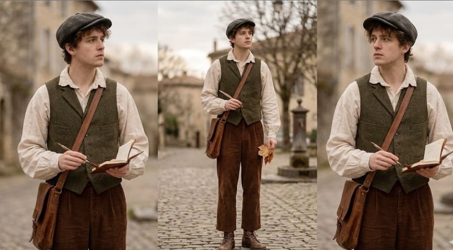 Poetcore fashion style for men