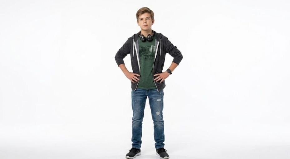 A man in his teenagerhood