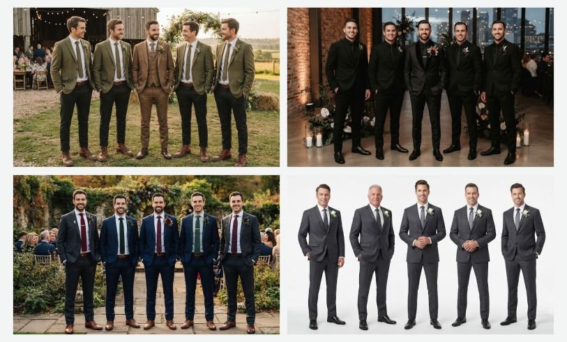 Groomsmen Outfit Ideas For Every Wedding Style