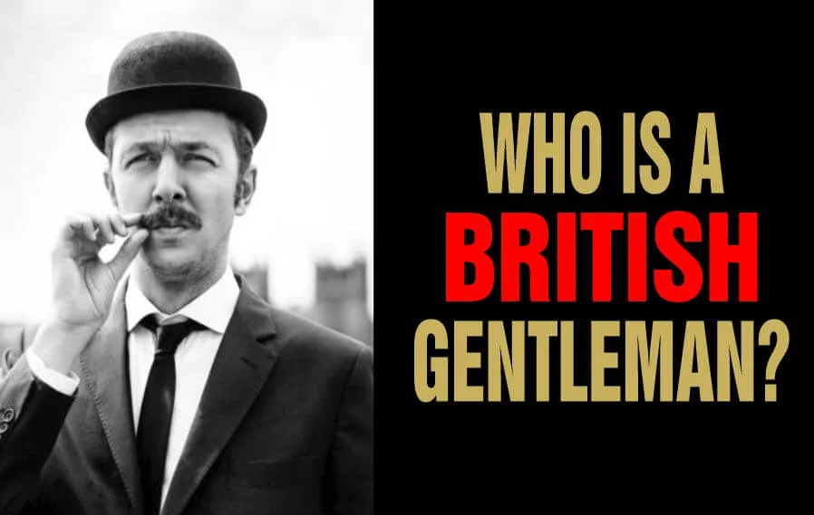 A British gentleman in dapper suit