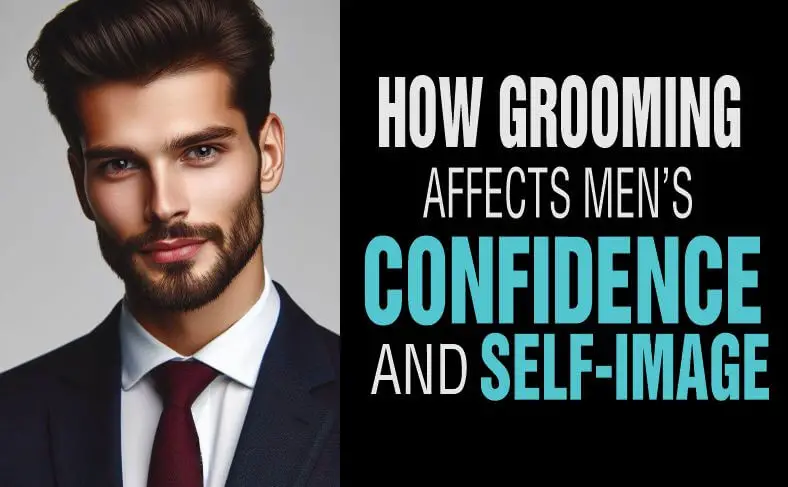A well-groomed man demonstrating the effect of grooming on men's confidence