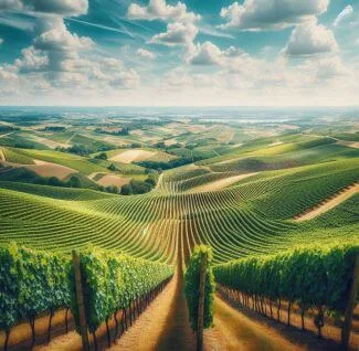 Wine region in France