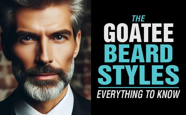 The goatee beard facial hair