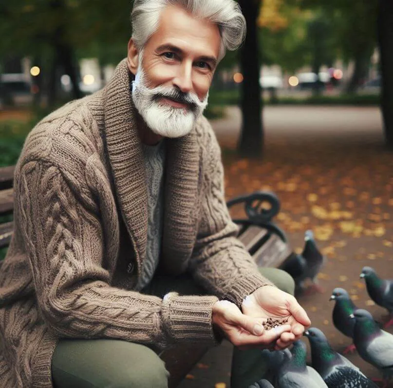 Good-looking older men and how they retain their charm