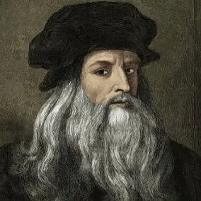 Leonardo da Vinci, one of the elegant gentlemen of leisure