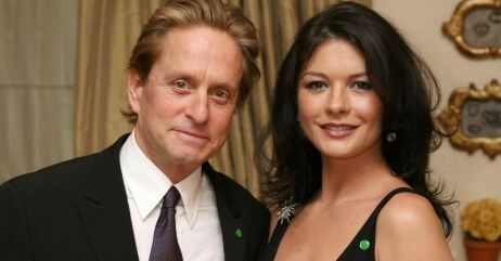 Michael Douglas and wife, Catherine Zeta Jones