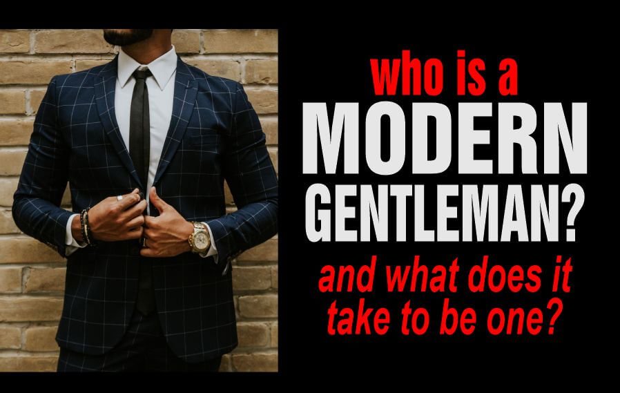 A gentleman of today in dapper suit