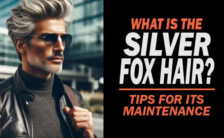 A man with a nice looking silver fox hair