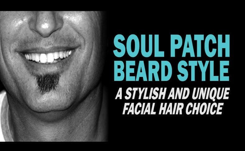 The soul patch beard style