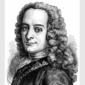 Voltaire, a gentleman of leisure who was a philosopher and great thinker