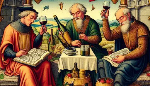 Wine appreciation in the medieval times