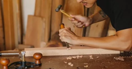 Woodworking as one of the hobbies and interest of a country gentleman