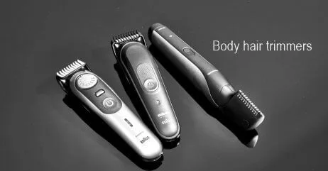 The body hair trimmers, one of men's grooming tools