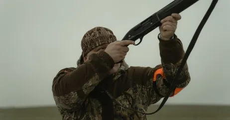 A country gentleman shooting, which one of his hobbies